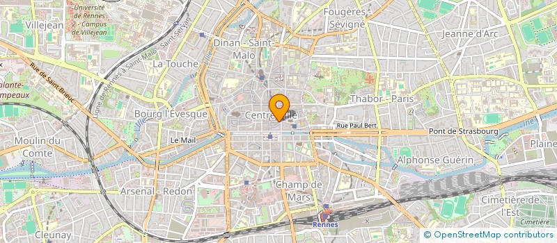 localisation de l'entreprise TEINTURERIE PASQUER VIT NET à RENNES