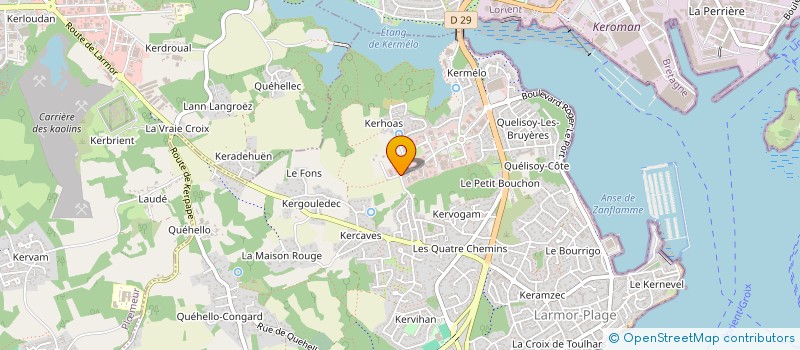 localisation de l'entreprise TEIR INNOV à LARMOR-PLAGE