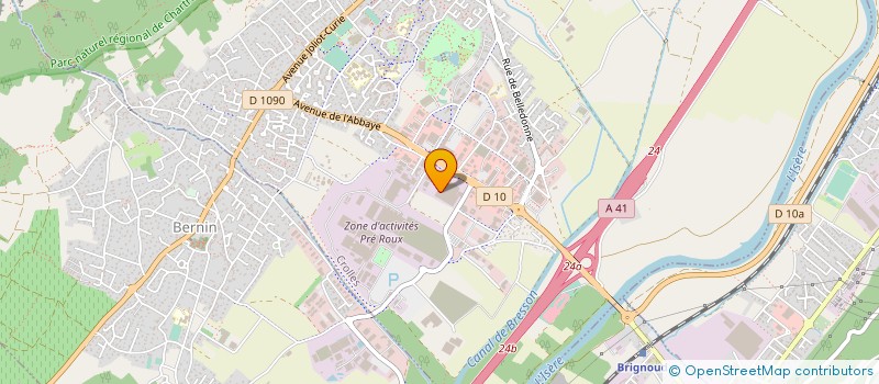 localisation de l'entreprise TEISSEIRE-FRANCE SAS à CROLLES