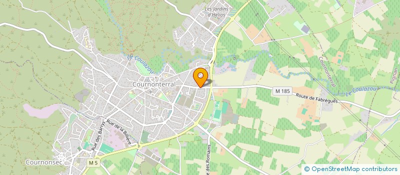 localisation de l'entreprise TEISSIER à COURNONTERRAL