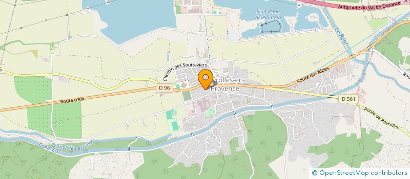 localisation de l'entreprise TEISSIER ET FILS  PEYROLLES-EN-PROVENCE