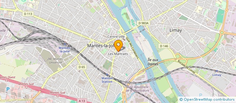 localisation de l'entreprise TEIX  MANTES-LA-JOLIE