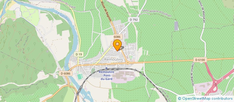 localisation de l'entreprise TEIX ETANCHEITE  REMOULINS