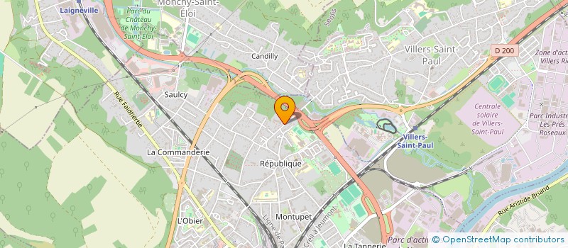 localisation de l'entreprise TEIX IMMO  NOGENT-SUR-OISE