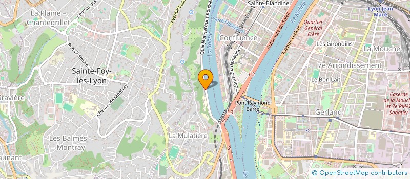 localisation de l'entreprise TEIXANNO  LA MULATIERE