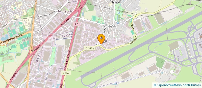 localisation de l'entreprise TEIXEIRA à WISSOUS