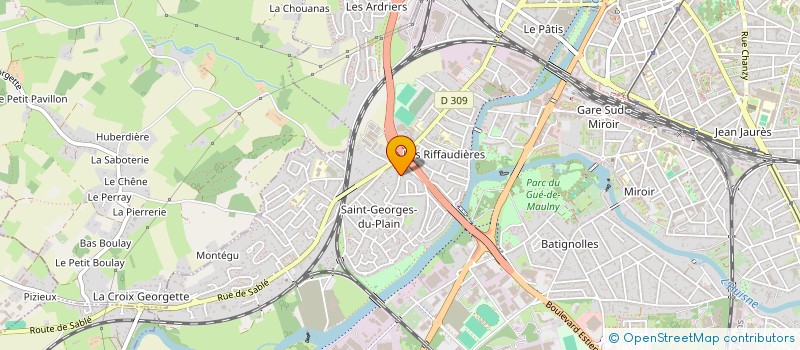 localisation de l'entreprise TEIXEIRA A & A  LE MANS