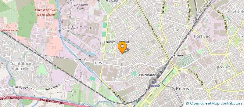 localisation de l'entreprise TEIXEIRA CONSTRUCTIONS à REIMS