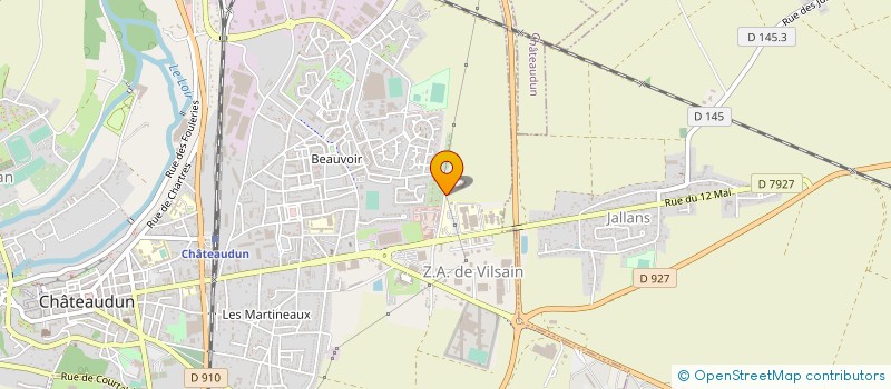 localisation de l'entreprise TEIXEIRA DEVELOPPEMENT à CHATEAUDUN