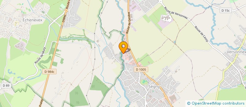 localisation de l'entreprise TEIXEIRA IMMOBILIER  CESSY