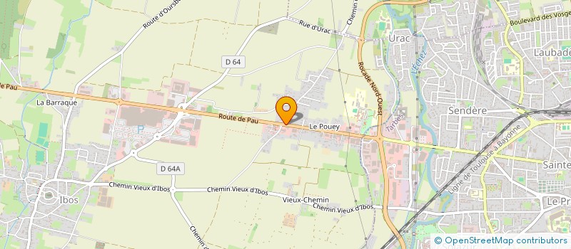 localisation de l'entreprise TEIXEIRA INVESTISSEMENT  IBOS