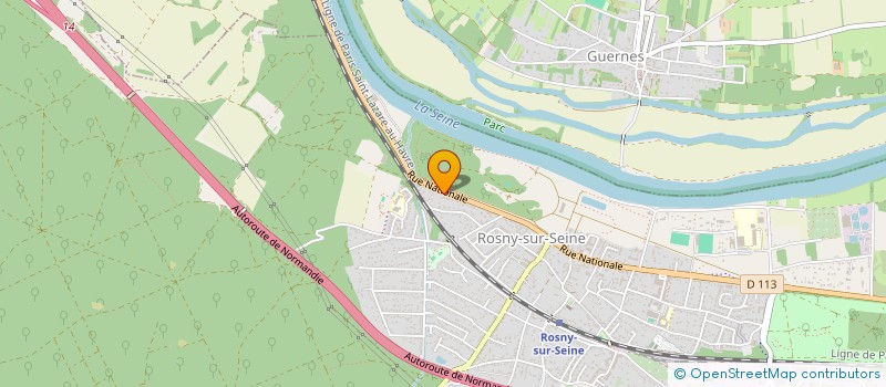 localisation de l'entreprise TEIXEIRA PEDRO  ROSNY-SUR-SEINE