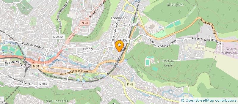 localisation de l'entreprise TEIXEIRA RENOVATION  DARNETAL