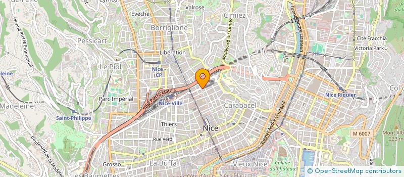 localisation de l'entreprise TEIXEIRA SUN TROPIQUE à NICE