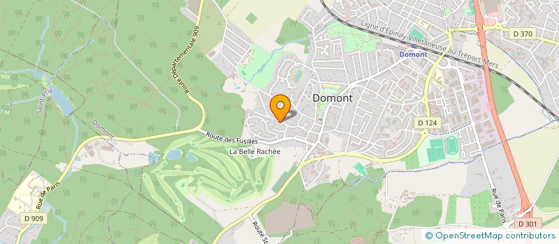 localisation de l'entreprise TEIXIMMO  DOMONT