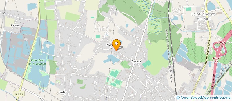 localisation de l'entreprise TEIXSAM  AMBARES-ET-LAGRAVE