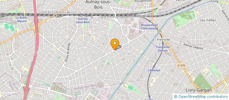 localisation de l'entreprise TEK à AULNAY-SOUS-BOIS