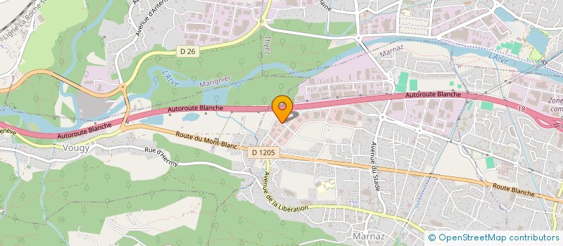 localisation de l'entreprise TEK  MARNAZ