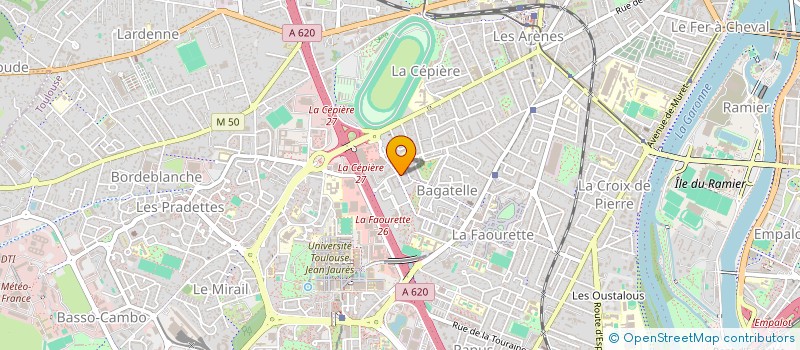 localisation de l'entreprise TEK-AIR à TOULOUSE