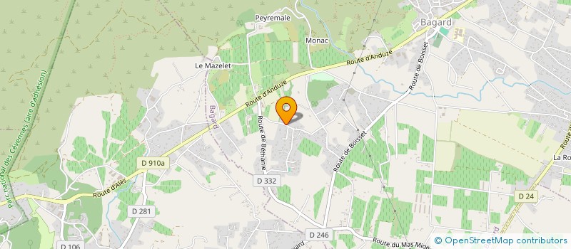 localisation de l'entreprise TEK CONSTRUCTIONS  BAGARD