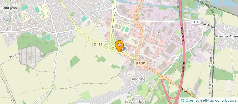 localisation de l'entreprise TEK CYCLE BEAUVAIS  BEAUVAIS