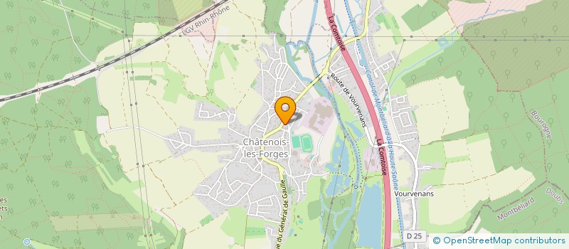 localisation de l'entreprise TEK DIAG  CHATENOIS-LES-FORGES