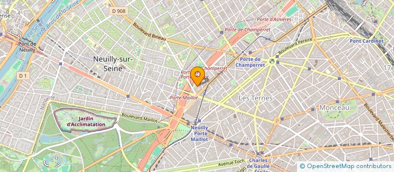 localisation de l'entreprise TEK&KO à NEUILLY-SUR-SEINE
