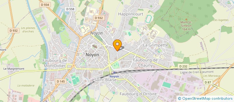 localisation de l'entreprise TEKA DISTRIBUTION à NOYON