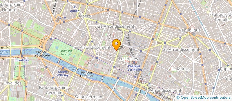 localisation de l'entreprise TEKA ET ASSOCIES à PARIS