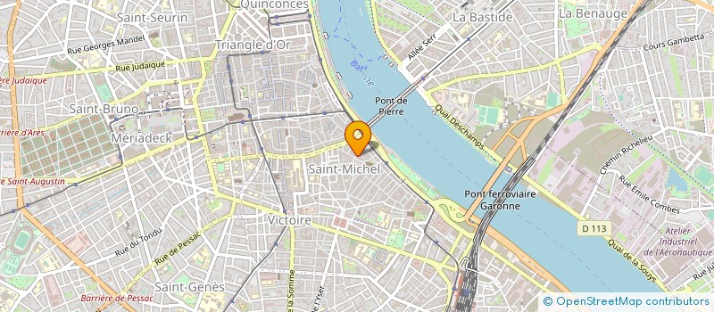 localisation de l'entreprise TEKA FRANCE à BORDEAUX