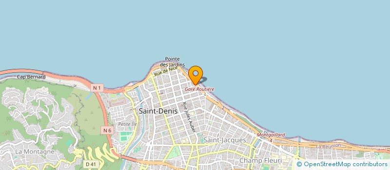 localisation de l'entreprise TEKA IMMO à SAINT-DENIS