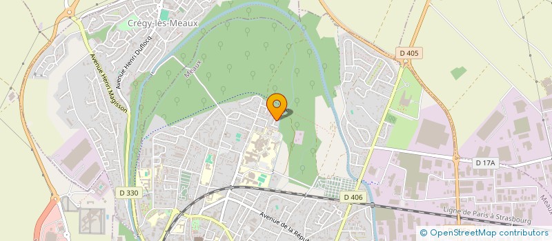 localisation de l'entreprise TEKADYS à MEAUX