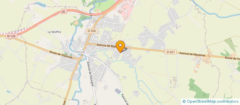 localisation de l'entreprise TEKAPO  SOUAL