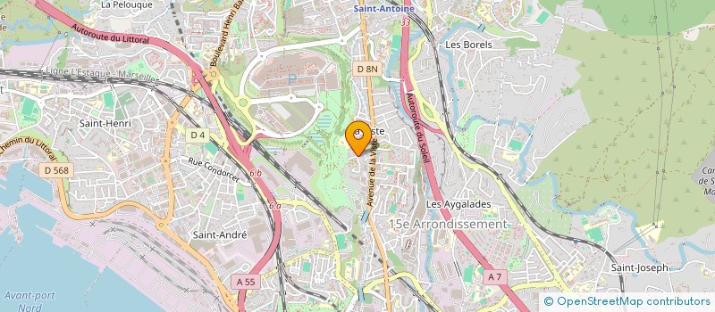 localisation de l'entreprise TEKARIR à MARSEILLE 15EME