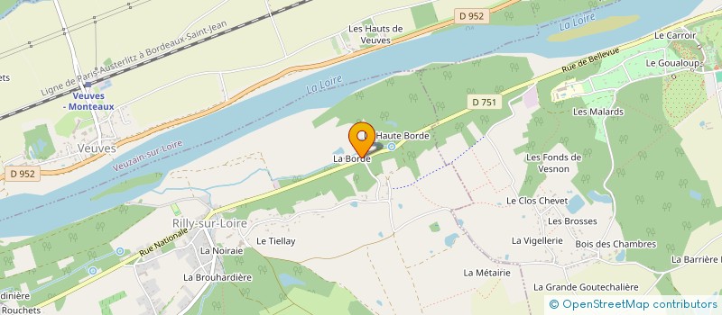 localisation de l'entreprise TEKARO  RILLY-SUR-LOIRE