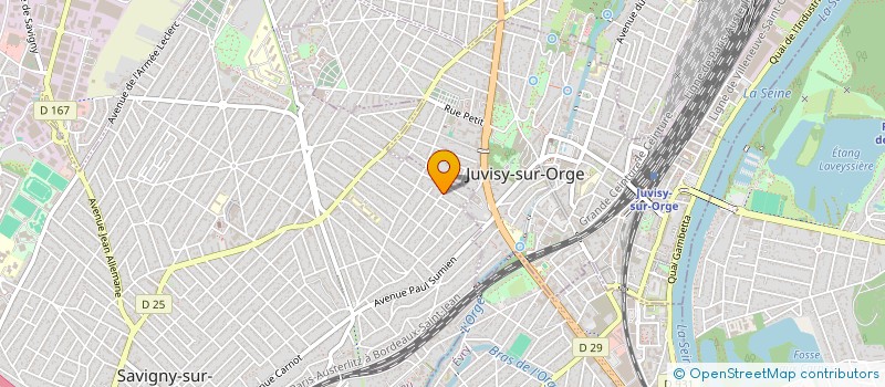 localisation de l'entreprise TEKATENA à SAVIGNY-SUR-ORGE
