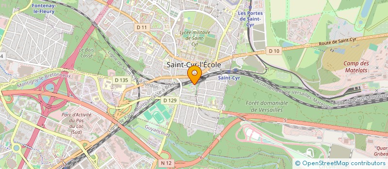 localisation de l'entreprise TEKAUTO PRO à SAINT-CYR-L'ECOLE