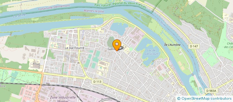 localisation de l'entreprise TEKBAT PRO à MANTES-LA-JOLIE