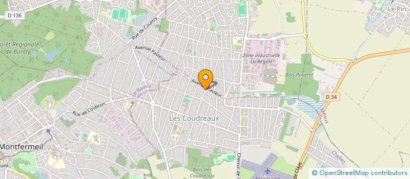 localisation de l'entreprise TEKFASE  CHELLES