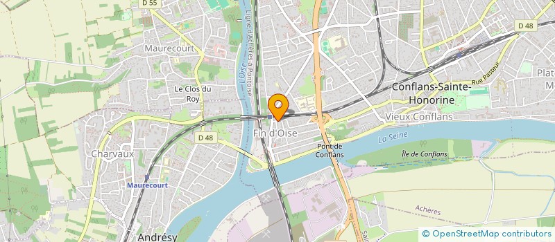 localisation de l'entreprise TEKHILLS  CONFLANS-SAINTE-HONORINE