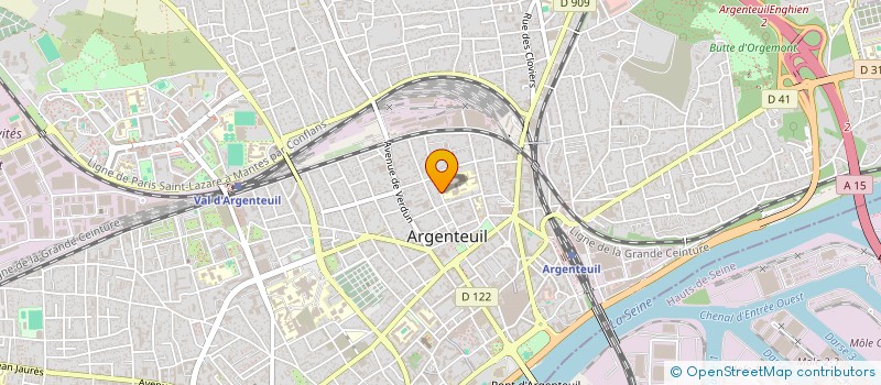 localisation de l'entreprise TEKIAN PASCAL  ARGENTEUIL