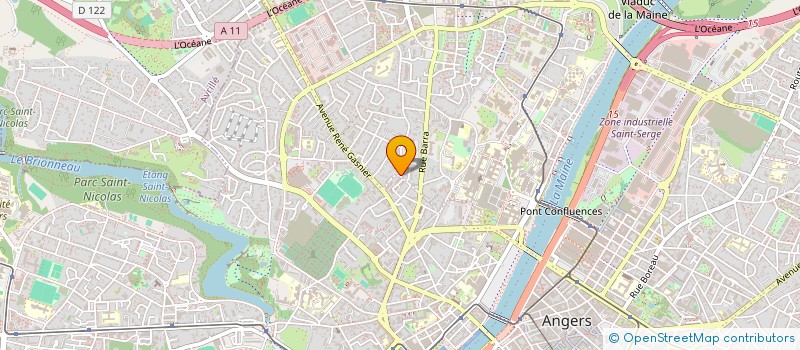 localisation de l'entreprise TEKILART à ANGERS