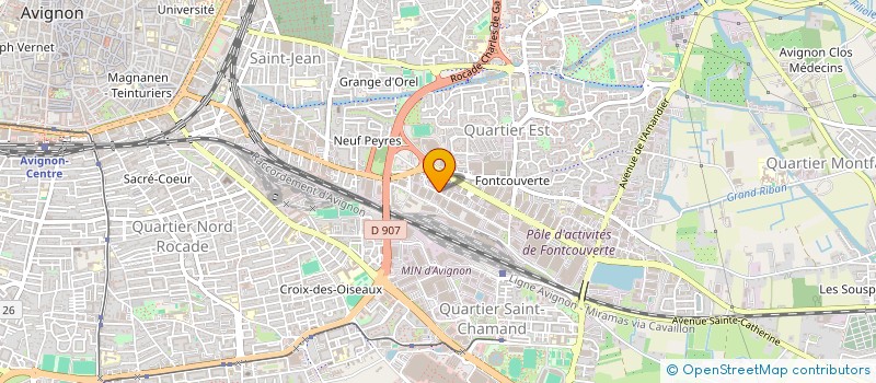 localisation de l'entreprise TEKIMMO  AVIGNON