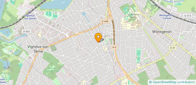 localisation de l'entreprise TEKIN à VIGNEUX-SUR-SEINE