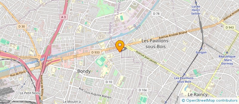 localisation de l'entreprise TEKIN GOUDRON  BONDY