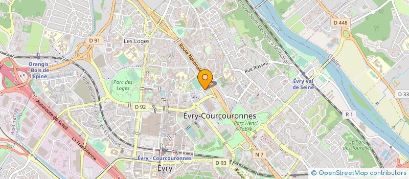 localisation de l'entreprise TEKIUM à GRIGNY