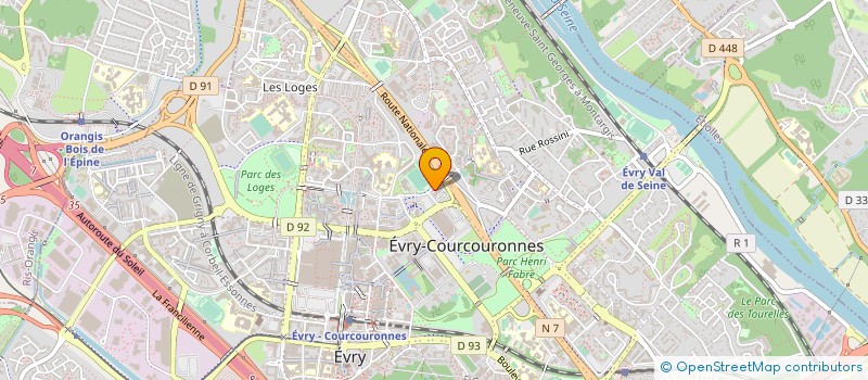 localisation de l'entreprise TEKIUM ENERGIES ET SERVICES à GRIGNY