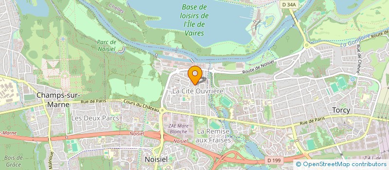 localisation de l'entreprise TEKIZI à NOISIEL