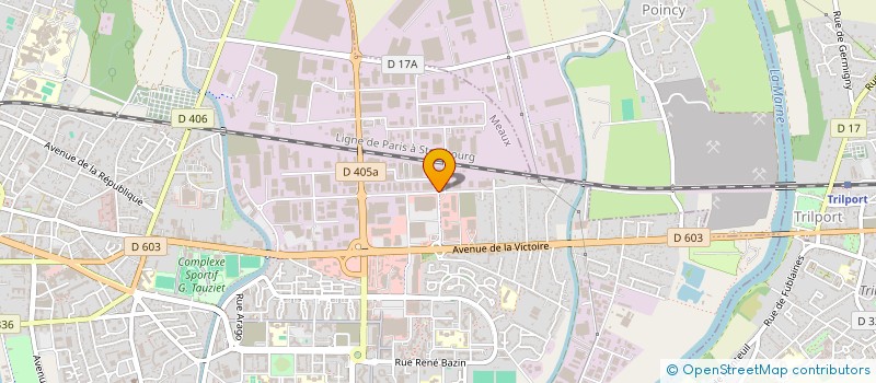 localisation de l'entreprise TEKLOCATION à MEAUX