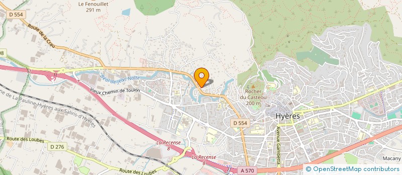 localisation de l'entreprise TEKMIX83 à HYERES